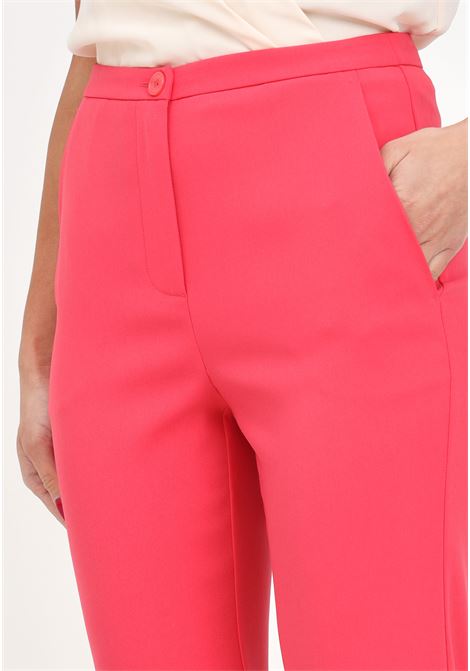 Hybrid rose women's trousers with side pockets PATRIZIA PEPE | 8P0585/A6F5M481